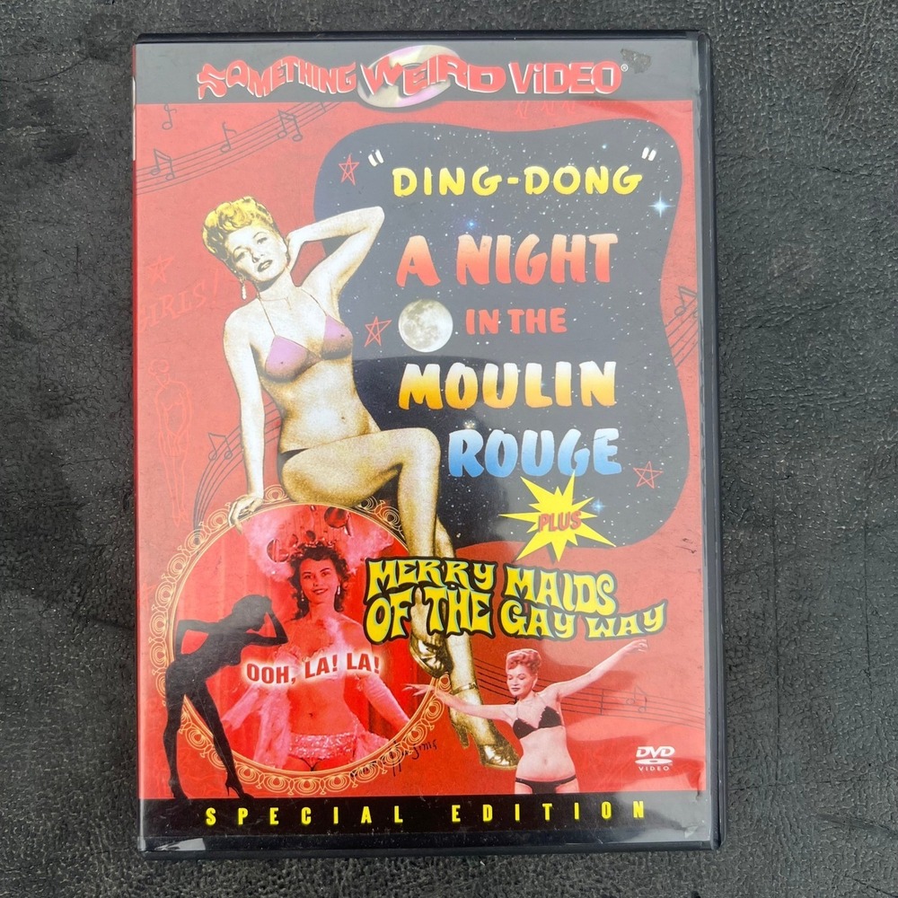 VTG Something Weird Video Night In The Moulin Rouge & Merry Maids of the Gay Way